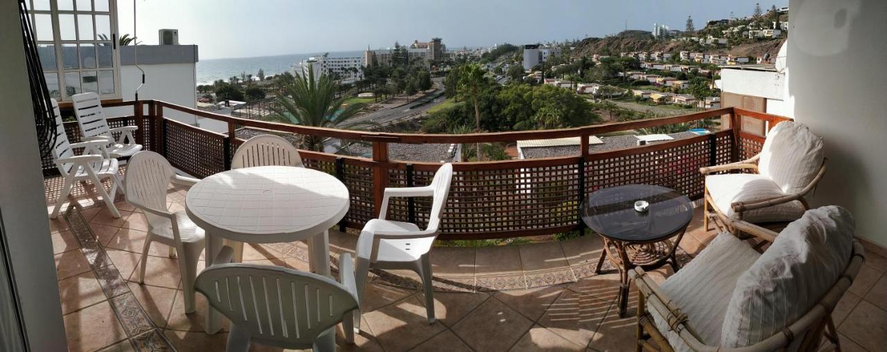 Rocas Rojas Ocean View San Agustin Apartment Bagian luar foto