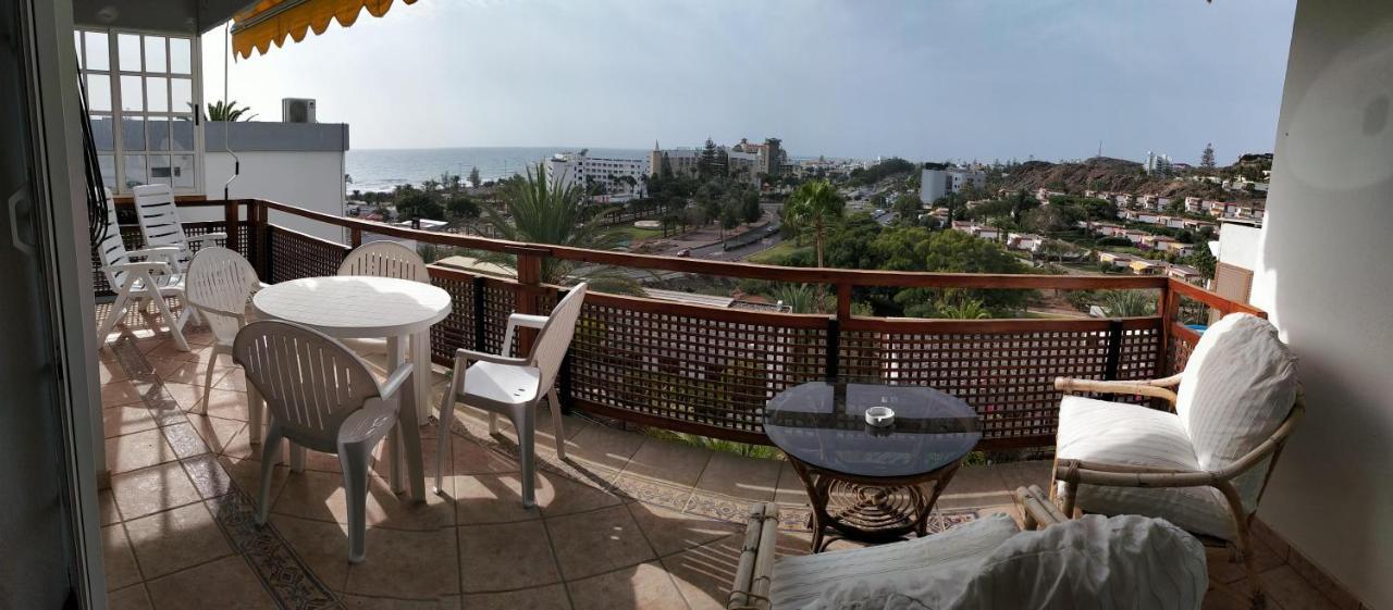 Rocas Rojas Ocean View San Agustin Apartment Bagian luar foto